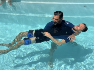 Watsu con Fernando y Guido, Retiro de hombres Atmanity